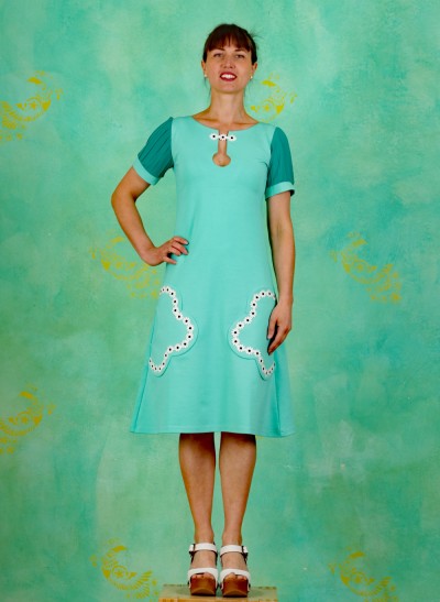 Kleid, Betty Bloomster, turquoise