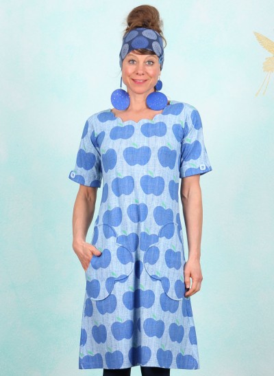 Kleid, DRE-01714, blue
