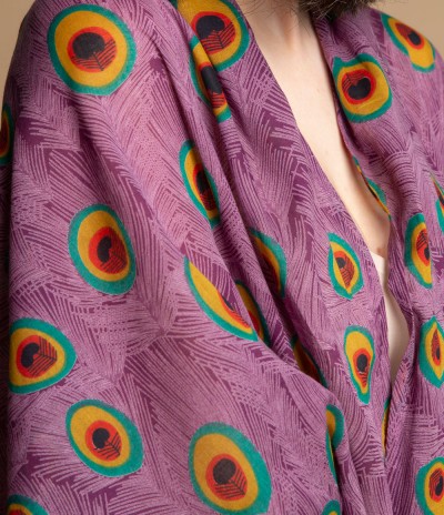 Tuch, E-194, purple