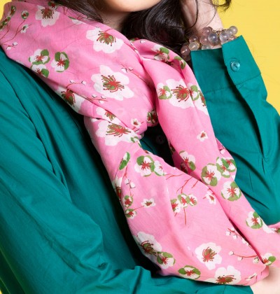 Tuch, E-226, pink