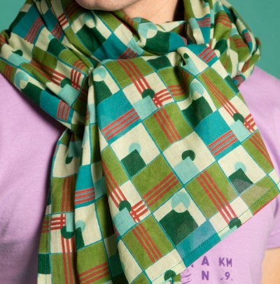 Tuch, E-227, green
