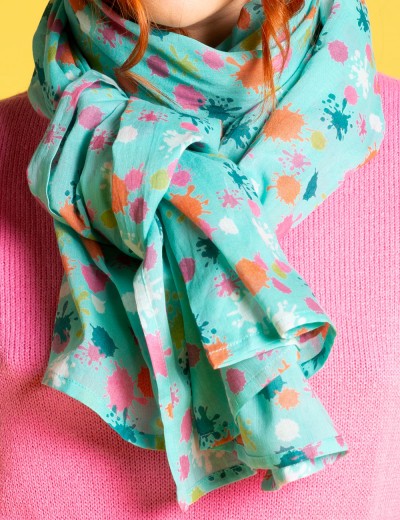 Tuch, E-229, light-turquoise