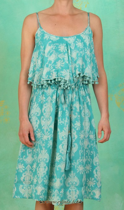 Kleid, GL-0854, aqua