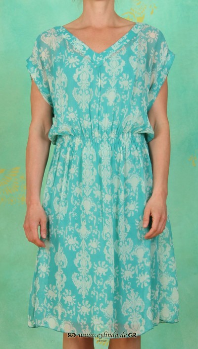 Kleid, GL-0992, aqua