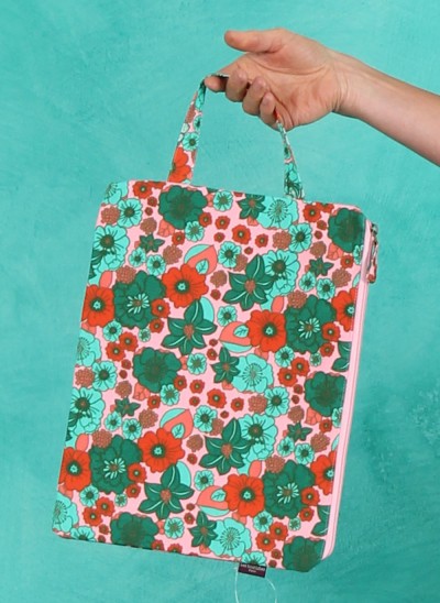 Zip-Tasche, H-002, pink-multi