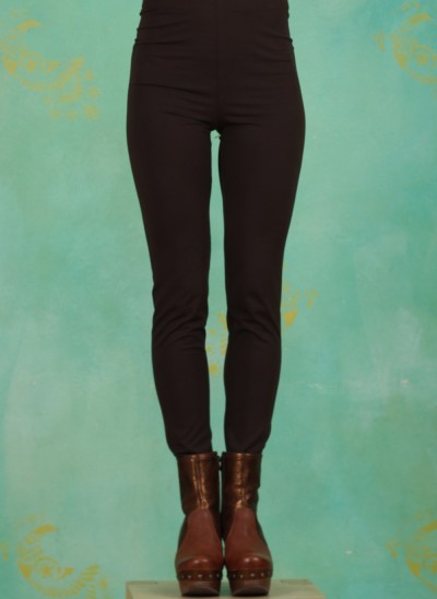 Leggins, J0005, dark-brown