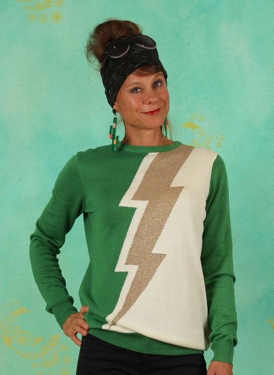 Pullover, K0596, green