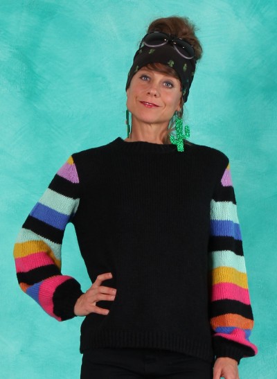 Pullover, K0715, black