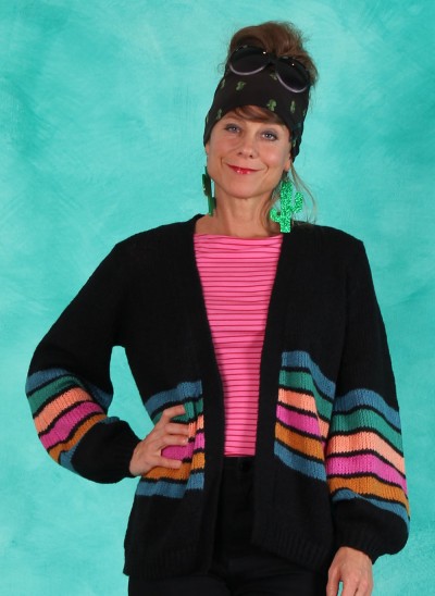 Cardigan, K0719, black