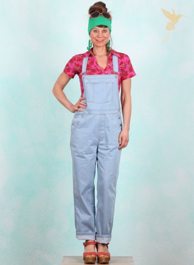 Latzhose, LASU26460, light-blue-denim