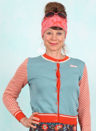 Cardigan, LASU26471, light-blue