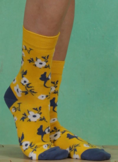 Socken, S20ACS03, yellow