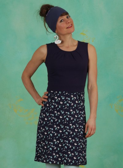 Kleid, S20E30, blue-multi