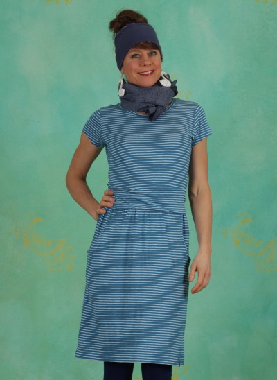 Kleid, S20E39, blue-stripes
