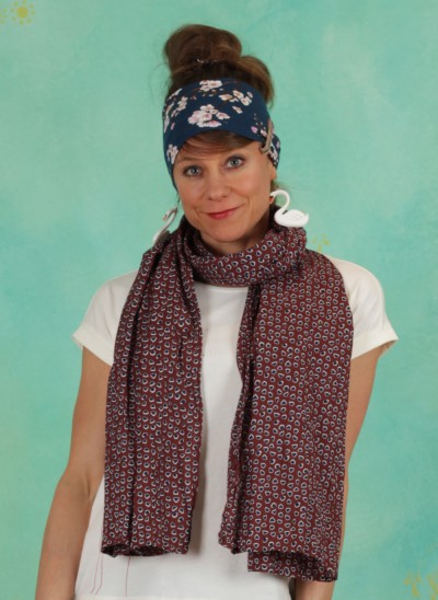 Tuch, S21ACS06, brown-multi