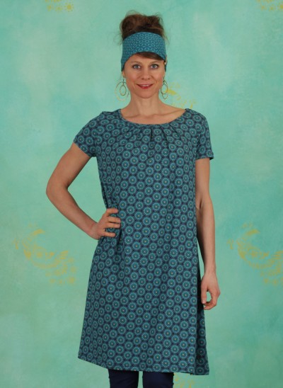 Kleid, S21E18, blue-multi