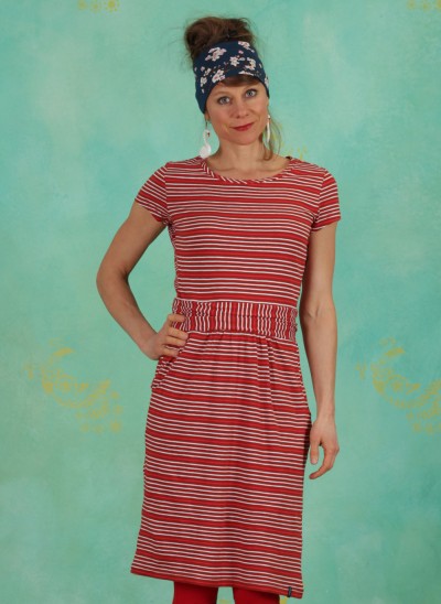 Kleid, S21E41, red-stripes
