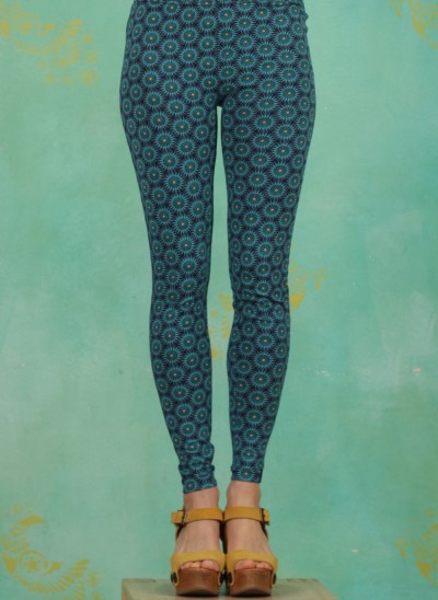 Leggins, S21G15, blue-multi