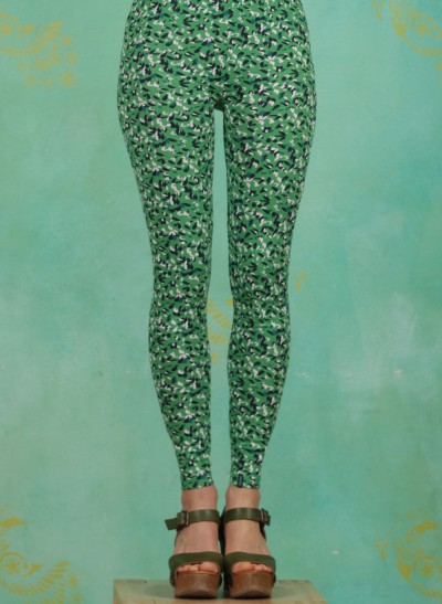 Leggins, S21G15, green-multi