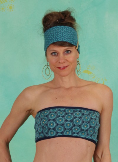 Bandeau, S21U01, blue-multi