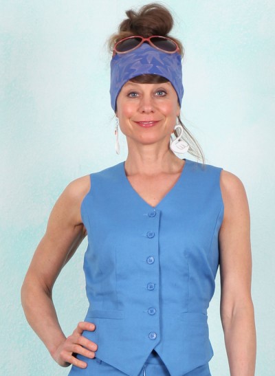 Weste, SP26-014, blue