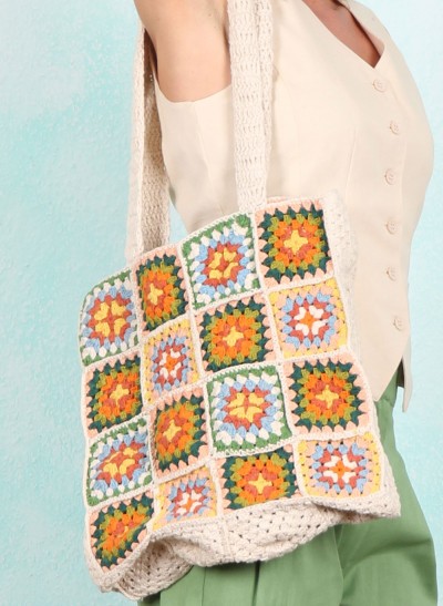 Tasche, SP26-020, beige-multi