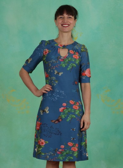 Kleid, TBP3759, blue
