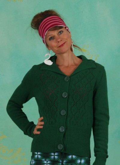 Cardigan, TBP4299, green