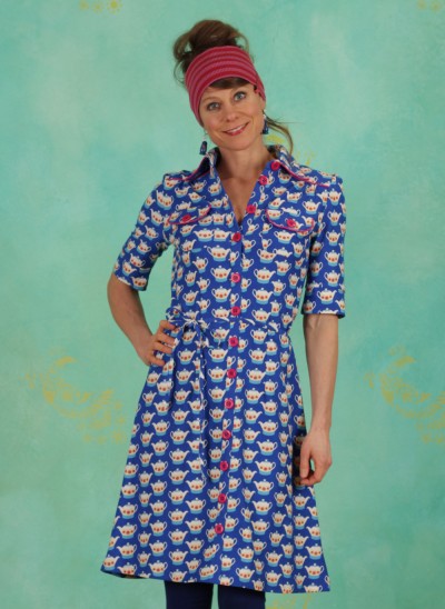Kleid, TBP4337, blue