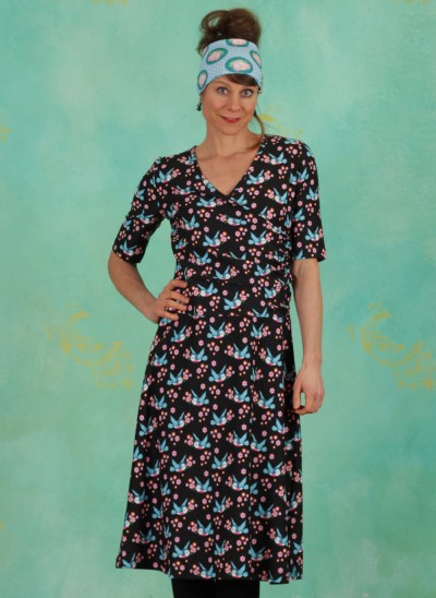 Kleid, TBP4353, black (fällt größer aus)