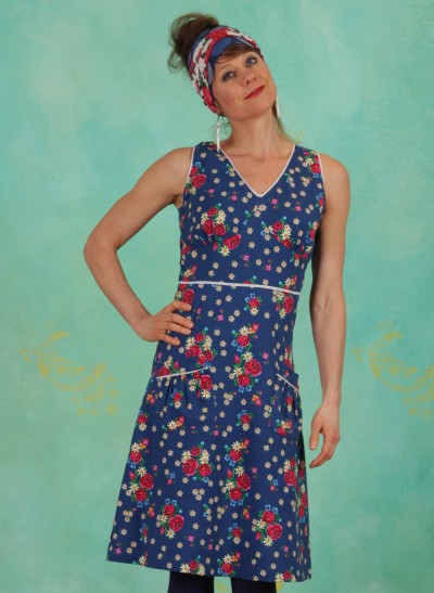 Kleid, TBP4497, blue