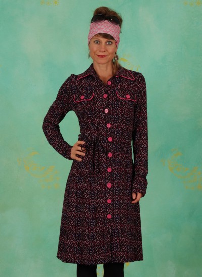 Kleid, TBP4806, pink-multi