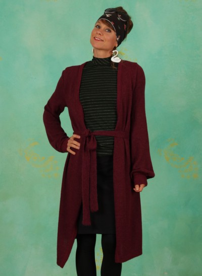 Cardigan, TBP4823, bordeaux