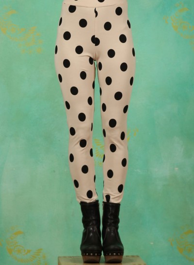 Leggins, TBP5176, off-white