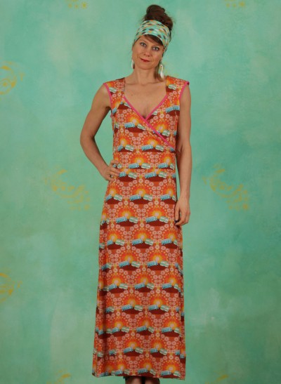 Kleid, TBP5195, orange