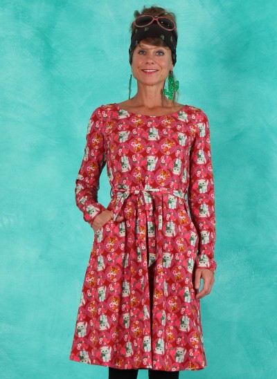 Kleid, TBP5929, red