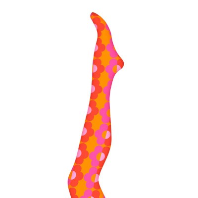 Strumpfhose, TIG-MU-2144, pink-orange