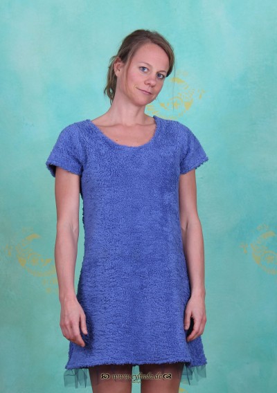 Kleid, Terza, blau