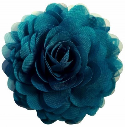 Chiffon Haarblüte, UH009, light-petrol