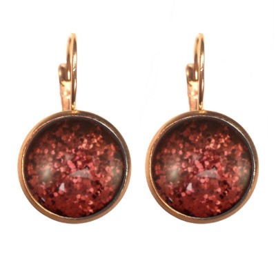 Ohrringe, UH095, pink