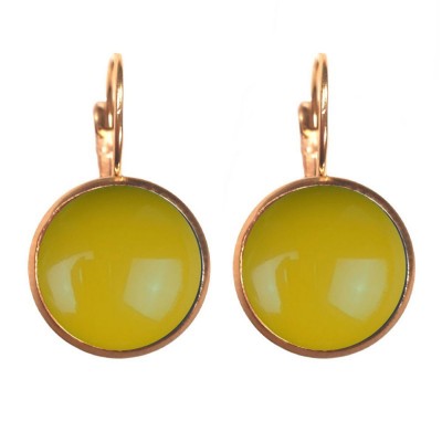 Ohrringe, UH097, yellow