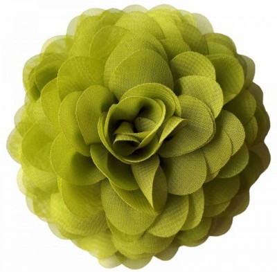Chiffon Haarblüte, UH121, lime-green