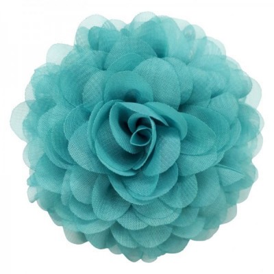 Chiffon Haarblüte, UH140, light-blue-green