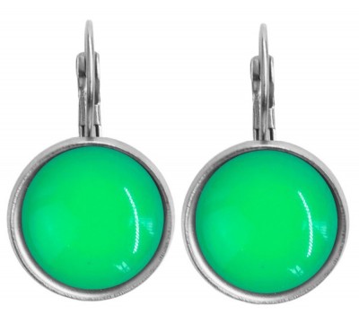 Ohrringe, UH161, green