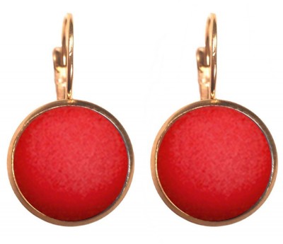 Ohrringe, UH162, red