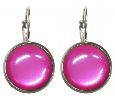 Ohrringe, UH183, pink