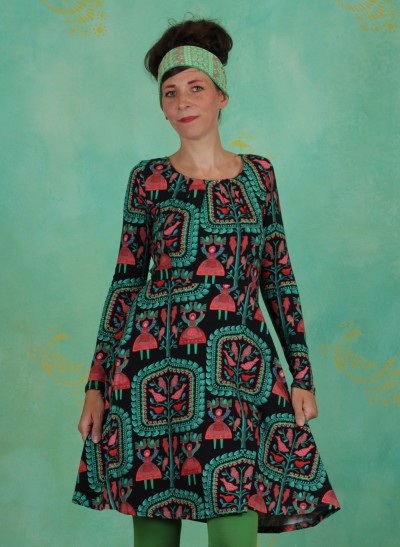 Kleid, Dee, treeoflife-black