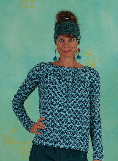 Shirt, W20C23, blue-multi