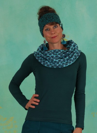 Shirt, W20C36, blue-green