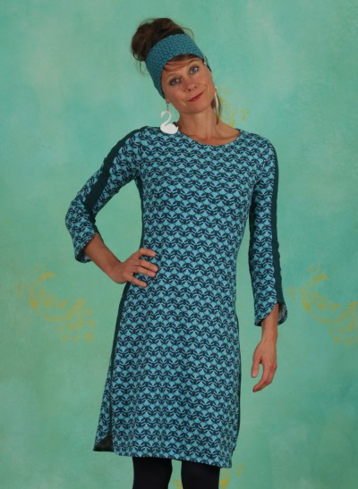 Kleid, W20E24, blue-multi
